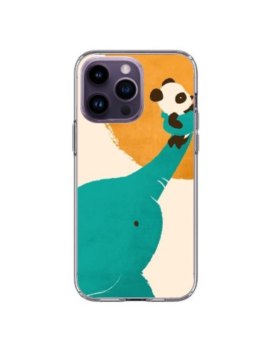 iPhone 14 Pro Max Case Elephant helps Panda - Jay Fleck