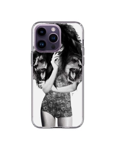 Coque iPhone 14 Pro Max Femme Lion - Jenny Liz Rome