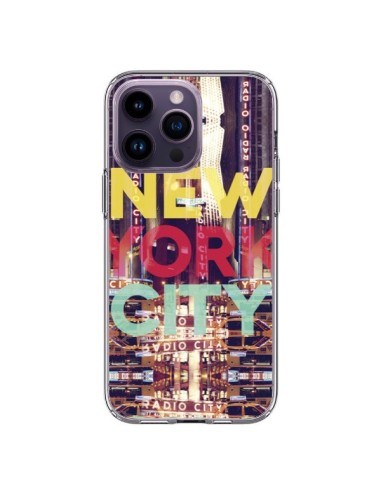 Coque iPhone 14 Pro Max New York City Buildings - Javier Martinez