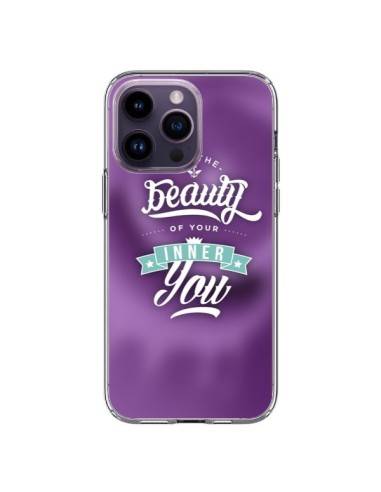 Coque iPhone 14 Pro Max Beauty Violet - Javier Martinez