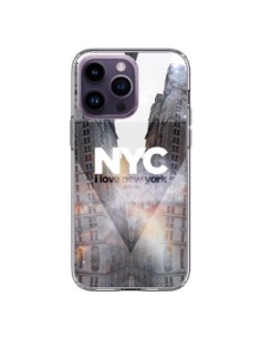 iPhone 14 Pro Max Case I Love New York City Orange -...