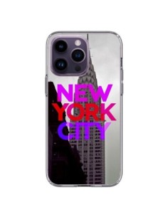 iPhone 14 Pro Max Case New York City Pink Red - Javier...