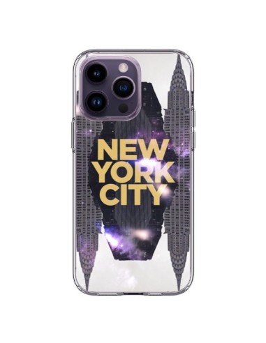 Coque iPhone 14 Pro Max New York City Orange - Javier Martinez