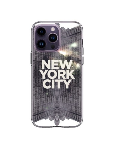 Coque iPhone 14 Pro Max New York City Gris - Javier Martinez