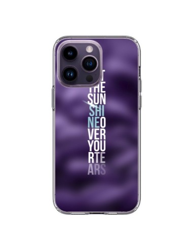 iPhone 14 Pro Max Case Sunshine Purple - Javier Martinez