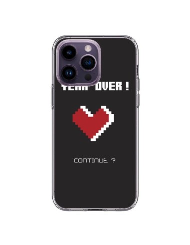 Coque iPhone 14 Pro Max Year Over Love Coeur Amour - Julien Martinez