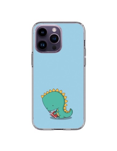 Coque iPhone 14 Pro Max Dino le Dinosaure - Jonathan Perez