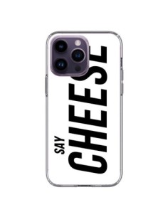 Cover iPhone 14 Pro Max Say Cheese Sorriso Bianco -...