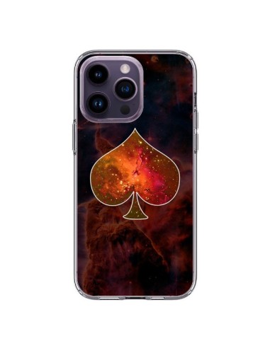 Coque iPhone 14 Pro Max Nebula Spade Pique Galaxie - Jonathan Perez