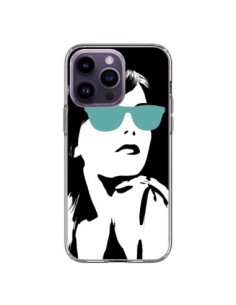 Cover iPhone 14 Pro Max Fille Lunettes Blues - Jonathan...
