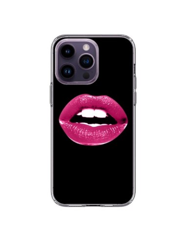 iPhone 14 Pro Max Case Lips Pink - Jonathan Perez