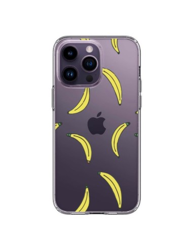Coque iPhone 14 Pro Max Bananes Bananas Fruit Transparente - Dricia Do