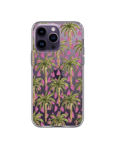 Coque iPhone 14 Pro Max Palmier Palmtree Transparente - Dricia Do