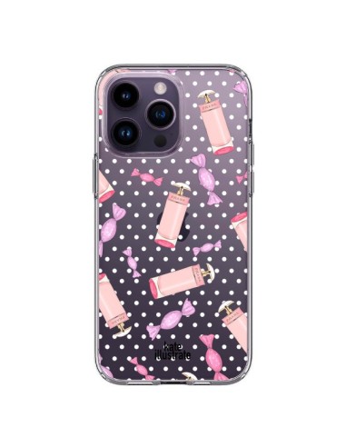 Coque iPhone 14 Pro Max Candy Bonbons Transparente - kateillustrate