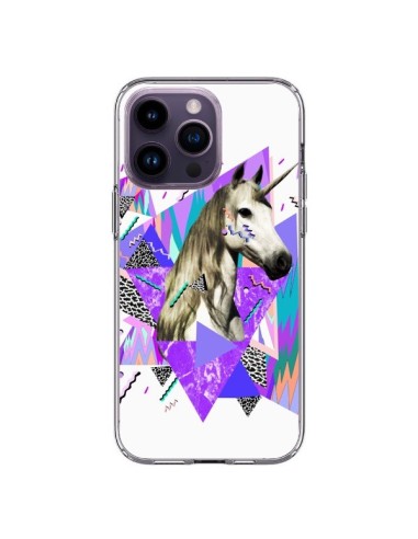 Coque iPhone 14 Pro Max Licorne Unicorn Azteque - Kris Tate