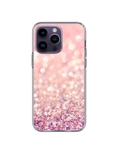 Coque iPhone 14 Pro Max Paillettes Blush - Lisa Argyropoulos