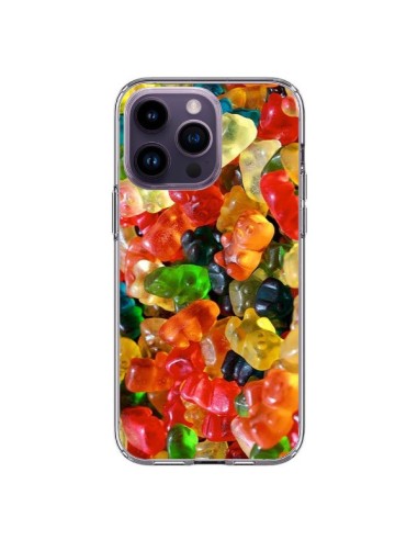 Coque iPhone 14 Pro Max Bonbon Ourson Candy - Laetitia