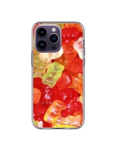 Coque iPhone 14 Pro Max Bonbon Ourson Multicolore Candy -...