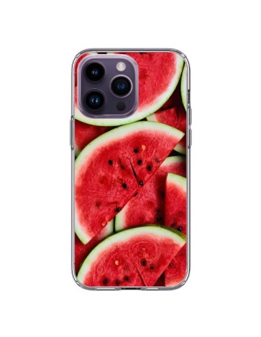 Coque iPhone 14 Pro Max Pastèque Watermelon Fruit - Laetitia