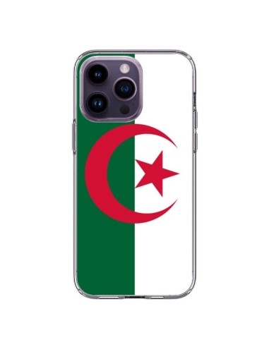 Coque iPhone 14 Pro Max Drapeau Algérie Algérien - Laetitia