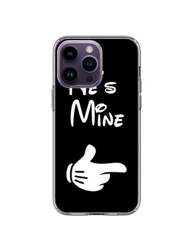 Coque iPhone 14 Pro Max He's Mine Il est à Moi Amour Amoureux - Laetitia
