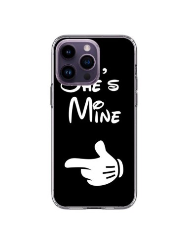 Coque iPhone 14 Pro Max She's Mine Elle est à Moi Amour Amoureux - Laetitia