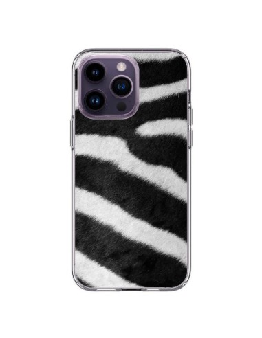 Coque iPhone 14 Pro Max Zebre Zebra - Laetitia
