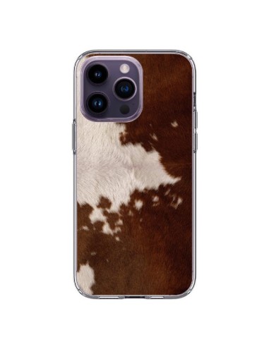 Coque iPhone 14 Pro Max Vache Cow - Laetitia