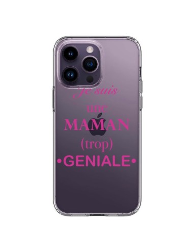iPhone 14 Pro Max Case I'm a Mom  geniale Clear - Laetitia