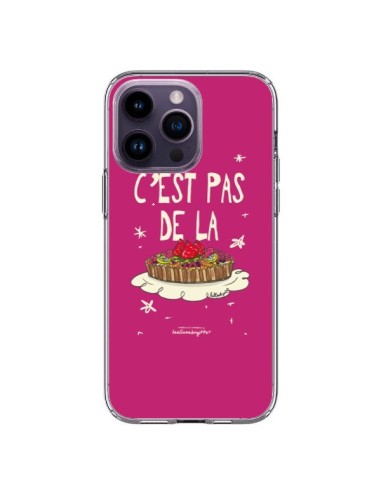 Cover iPhone 14 Pro Max C'est pas de la tarte - Leellouebrigitte