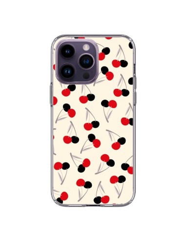 Coque iPhone 14 Pro Max Cerises Cherry - Leandro Pita