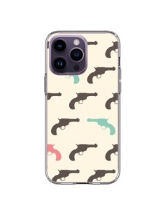 Coque iPhone 14 Pro Max Gun Pistolet - Leandro Pita
