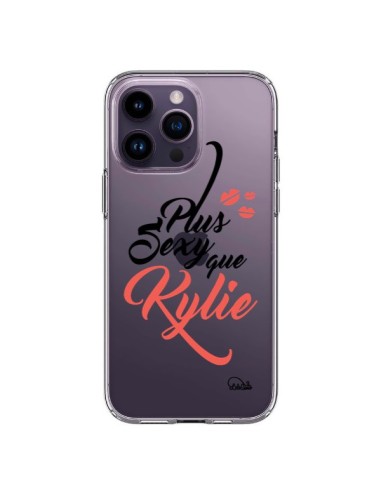 Cover iPhone 14 Pro Max Plus Sexy que Kylie Trasparente - Lolo Santo