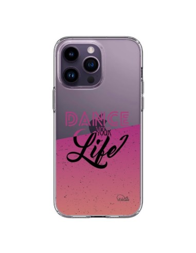 Coque iPhone 14 Pro Max Dance Your Life Transparente - Lolo Santo