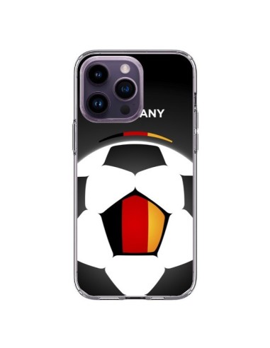 Coque iPhone 14 Pro Max Allemagne Ballon Football - Madotta
