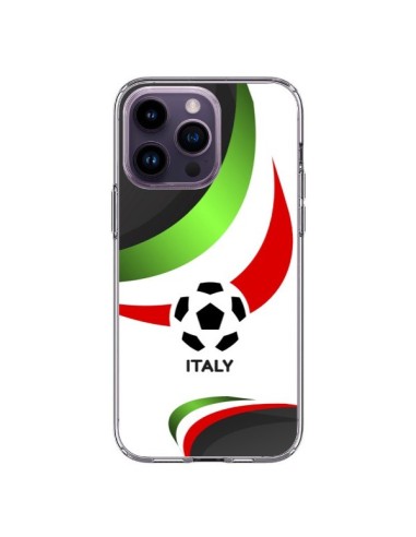 Coque iPhone 14 Pro Max Equipe Italie Football - Madotta