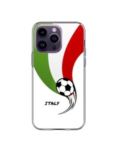 Coque iPhone 14 Pro Max Equipe Italie Italia Football -...