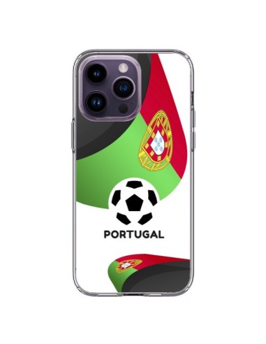 Coque iPhone 14 Pro Max Equipe Portugal Football - Madotta