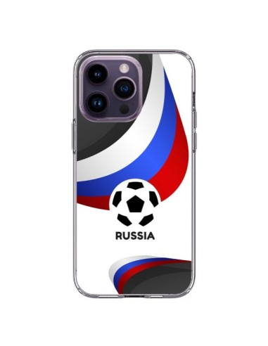 Coque iPhone 14 Pro Max Equipe Russie Football - Madotta