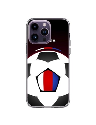 Coque iPhone 14 Pro Max Russie Ballon Football - Madotta