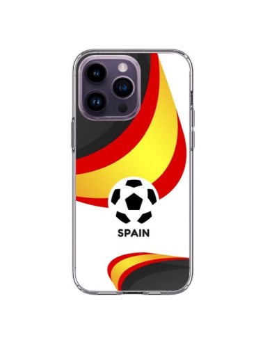 Coque iPhone 14 Pro Max Equipe Espagne Football - Madotta