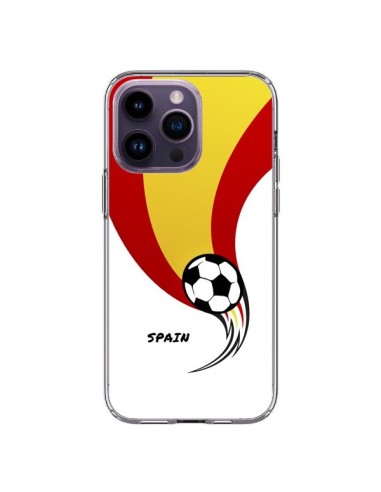 Coque iPhone 14 Pro Max Equipe Espagne Spain Football - Madotta