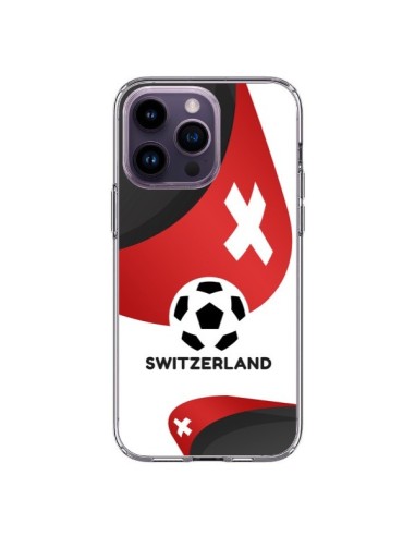 Coque iPhone 14 Pro Max Equipe Suisse Football - Madotta