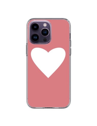 iPhone 14 Pro Max Case Heart Corallo - Mary Nesrala