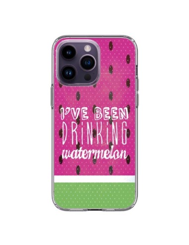 Coque iPhone 14 Pro Max Pasteque Watermelon - Mary Nesrala