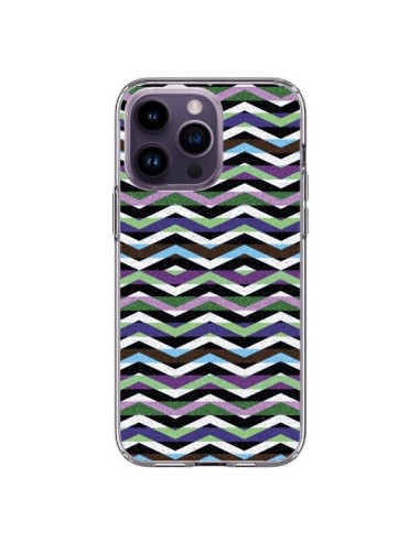 Coque iPhone 14 Pro Max Equilibirum Azteque Tribal - Mary Nesrala