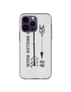 Coque iPhone 14 Pro Max When nothing goes right - Mary...