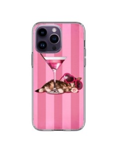 iPhone 14 Pro Max Case Caton Cat Kitten Cocktail Eyesali...