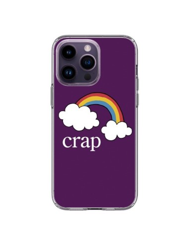 Coque iPhone 14 Pro Max Crap Arc en Ciel - Maryline Cazenave