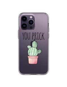iPhone 14 Pro Max Case You Prick Cactus Clear - Maryline...